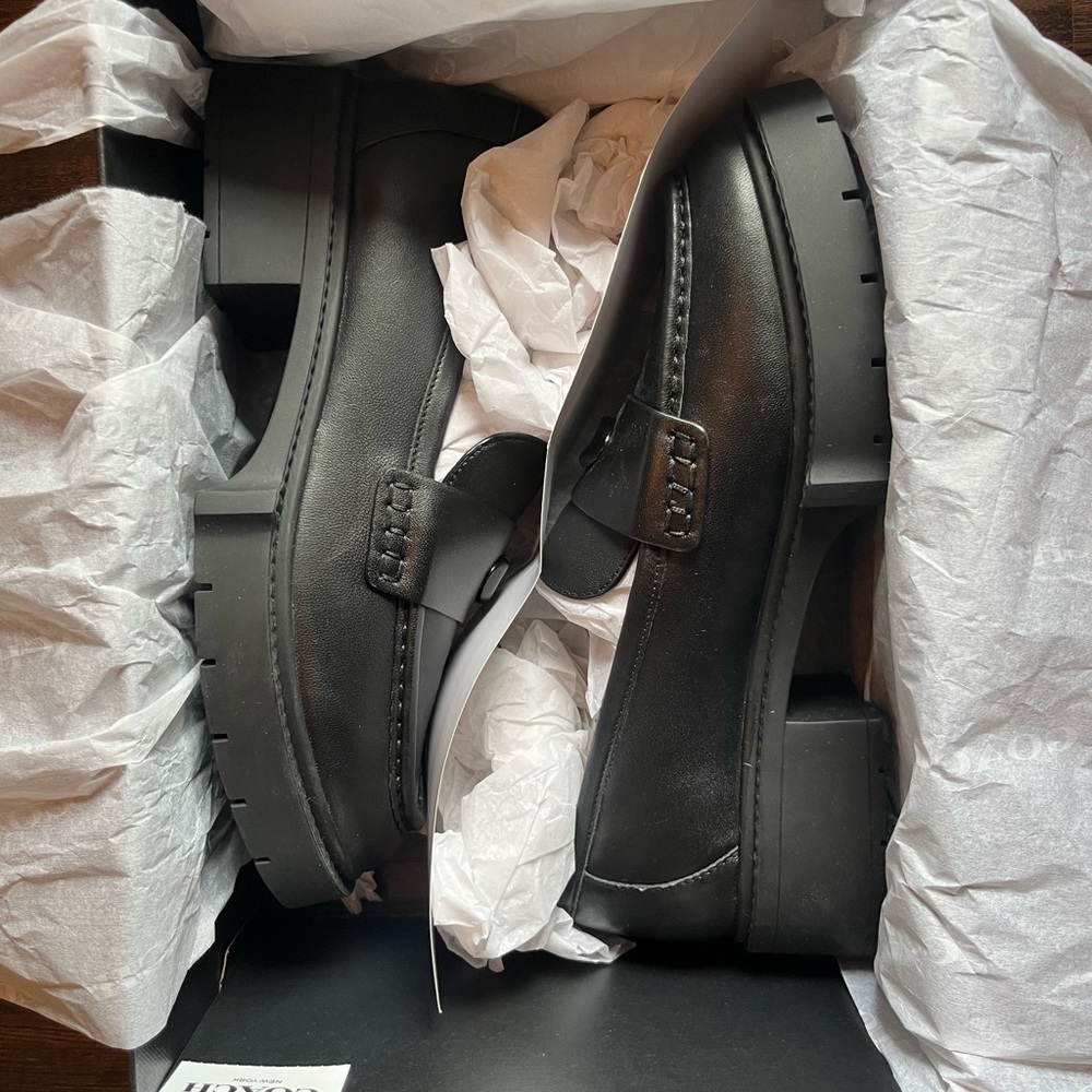 Coach Leah Platform Loafers